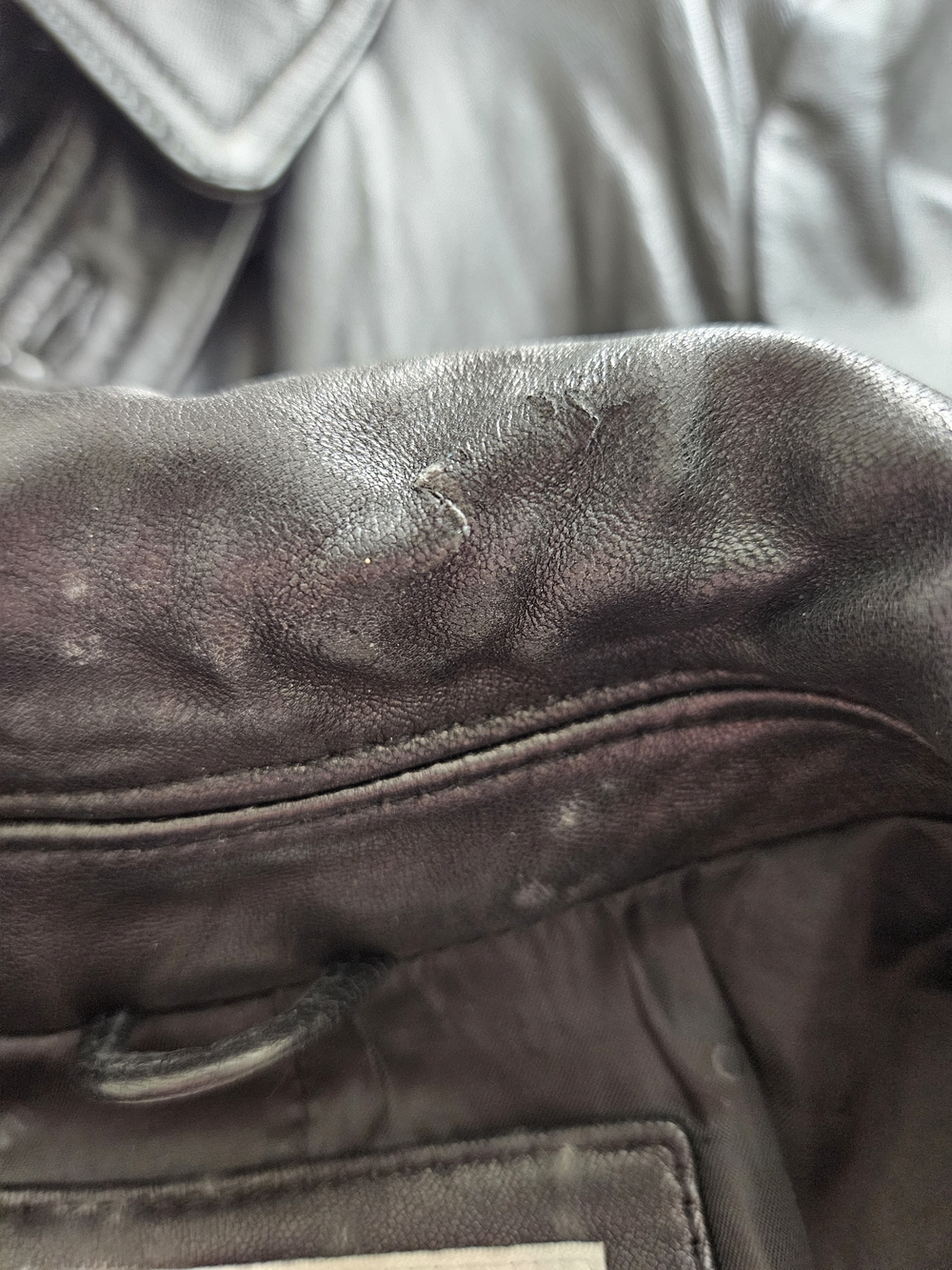 Worthington Black Leather Women's Jacket with Belt - Picture 16 of 16